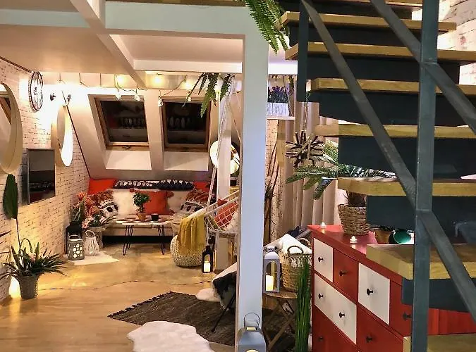 شقة Duplex With Quite Terrace On Wenceslas Sq. براغ