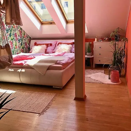 Duplex With Quite Terrace On Wenceslas Sq.
