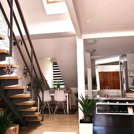 Apartment Duplex With Quite Terrace On Wenceslas Sq. *