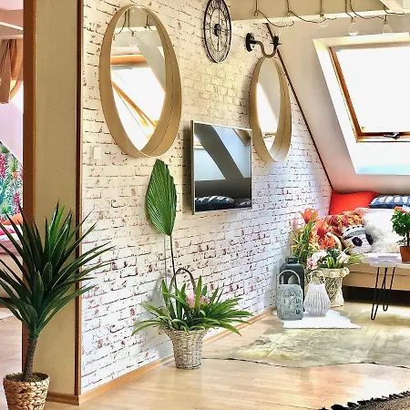 Duplex With Quite Terrace On Wenceslas Sq. *