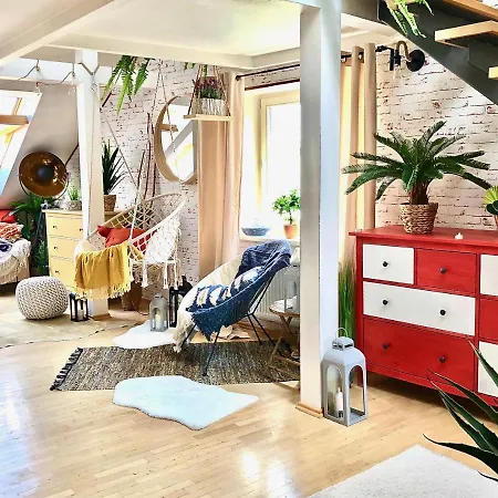 Duplex With Quite Terrace On Wenceslas Sq. Apartment