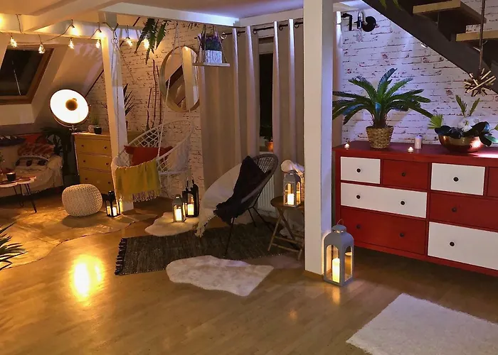 Duplex With Quite Terrace On Wenceslas Sq. Прага
