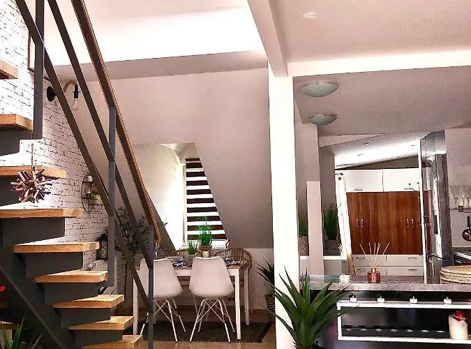 Апартаменты Duplex With Quite Terrace On Wenceslas Sq. *