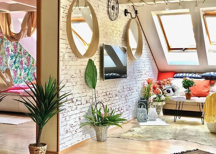 Duplex With Quite Terrace On Wenceslas Sq. *