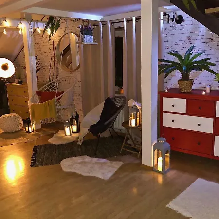 Duplex With Quite Terrace On Wenceslas Sq. Praag